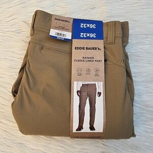 Eddie Bauer Rainier Fleece Lined Pant Size 36 x 32